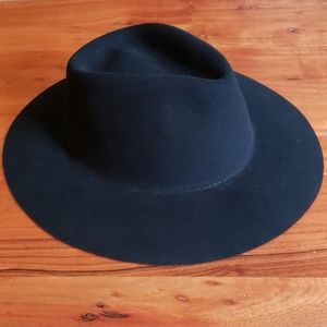 Rag & Bone Felt wide brim Fedora hat